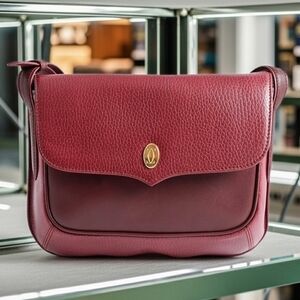 CARTIER Leather Must de Cartier Shoulder/Crossbody VINTAGE